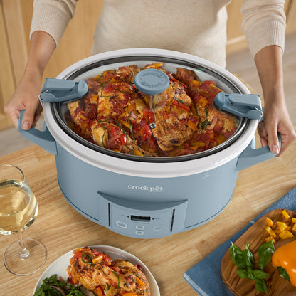 CSC123X CROCK-POT Digital 6,6L Cook &amp; Carry 9+personas