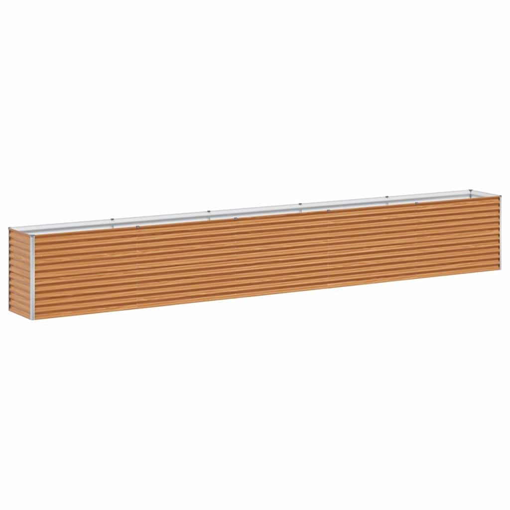 Arriate Elevado Marrón Claro 485 X 50 X 68 Cm Acero Galvanizado_0