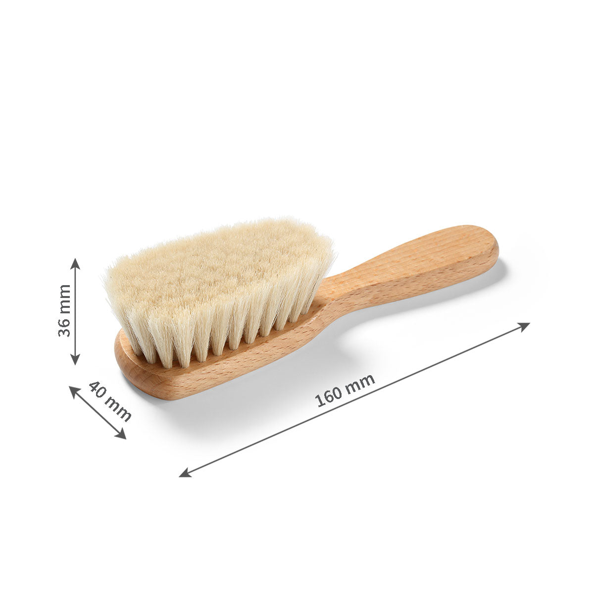 Babyono Peine Para Bebé Wood Con Cerdas Natuales Extra Suaves | Peina Sin Tirones Y Mima Su Cabecita Sensible_3