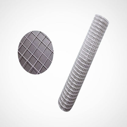 Malla Metalica| 1x25m| Composición 100% Acero Galvanizado| Alambre Electrosoldado| Malla Para Cercos| Reticula 6x6mm_4
