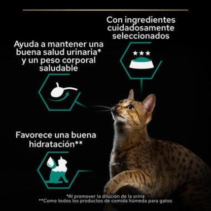Terrine de Manutenção Esterilizada para Gatos Adultos Pro Plan com atum e salmão Purina lata 12x85g