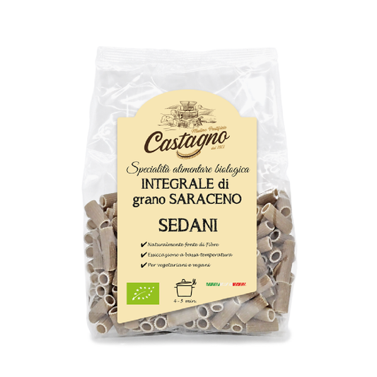 Noodles de Trigo Sarraceno Sedanis ECO Castagno 250g