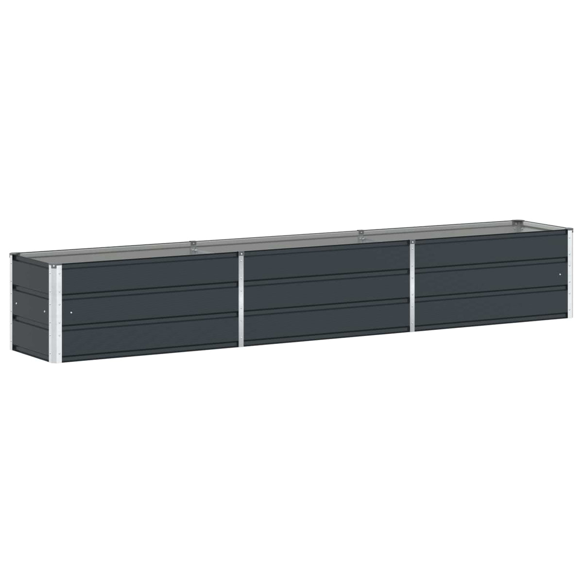 Jardinera Antracita 290 X 50 X 45 Cm Acero Galvanizado_0