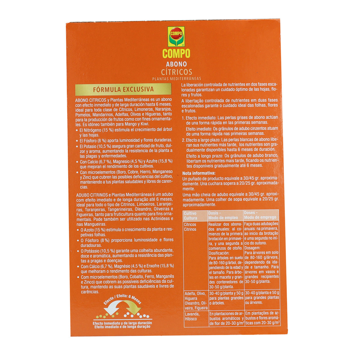 Fertilizante Compo Citrus 750 g
