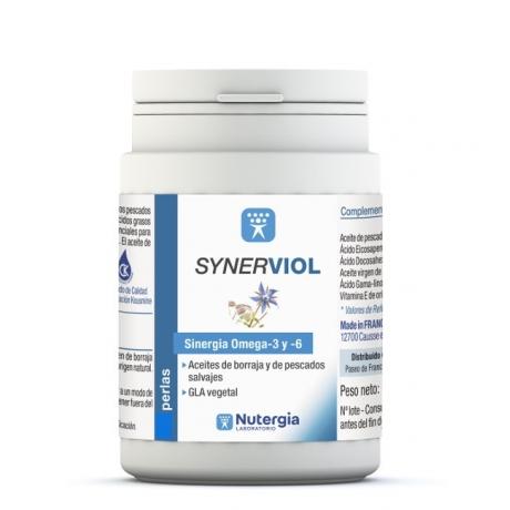 Synerviol Óleo de Peixe e Borragem Nutergia, 180 cápsulas gelatinosas