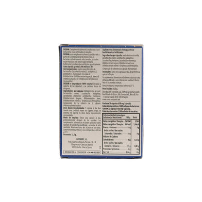 DieDam Probiotic 30 cápsulas entéricas