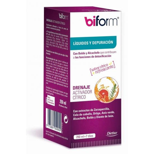 Biform Citrus Ativador Drenante, 250 ml
