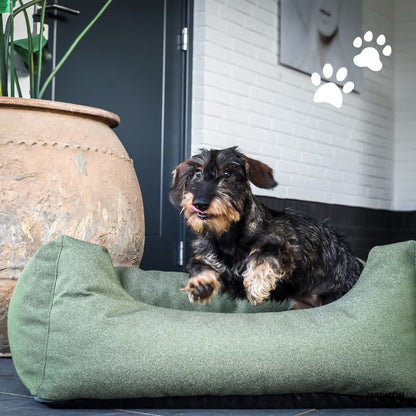 Madison Cama De Exterior Para Perros Manchester Gris Taupe 100x80x25cm / Vetonek_2