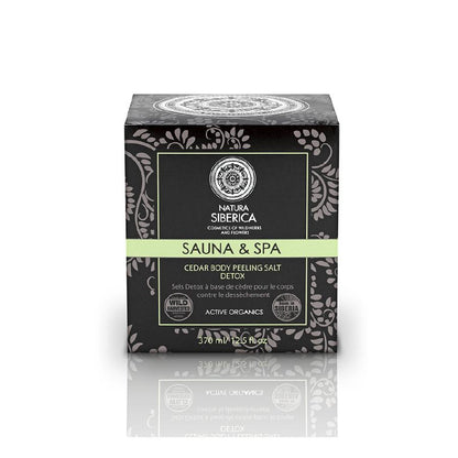 Sauna&amp;Spa Peeling desintoxicante corporal de cedro Daurico Natura Sibérica 370 ml