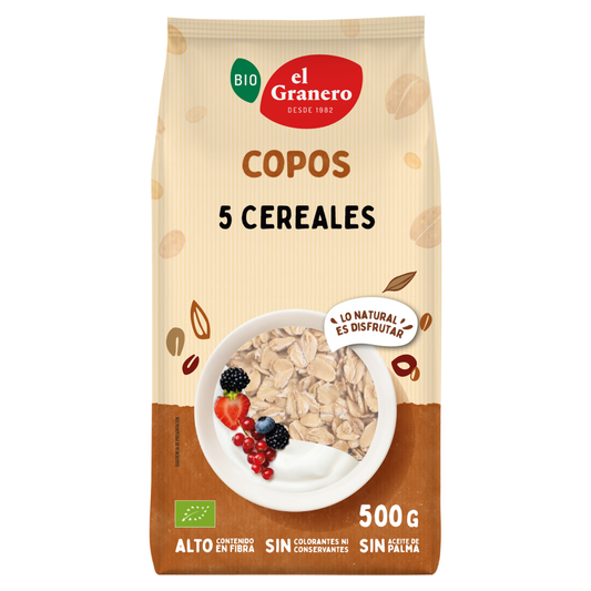 El Granero 5 Flocos de Cereais 500 g
