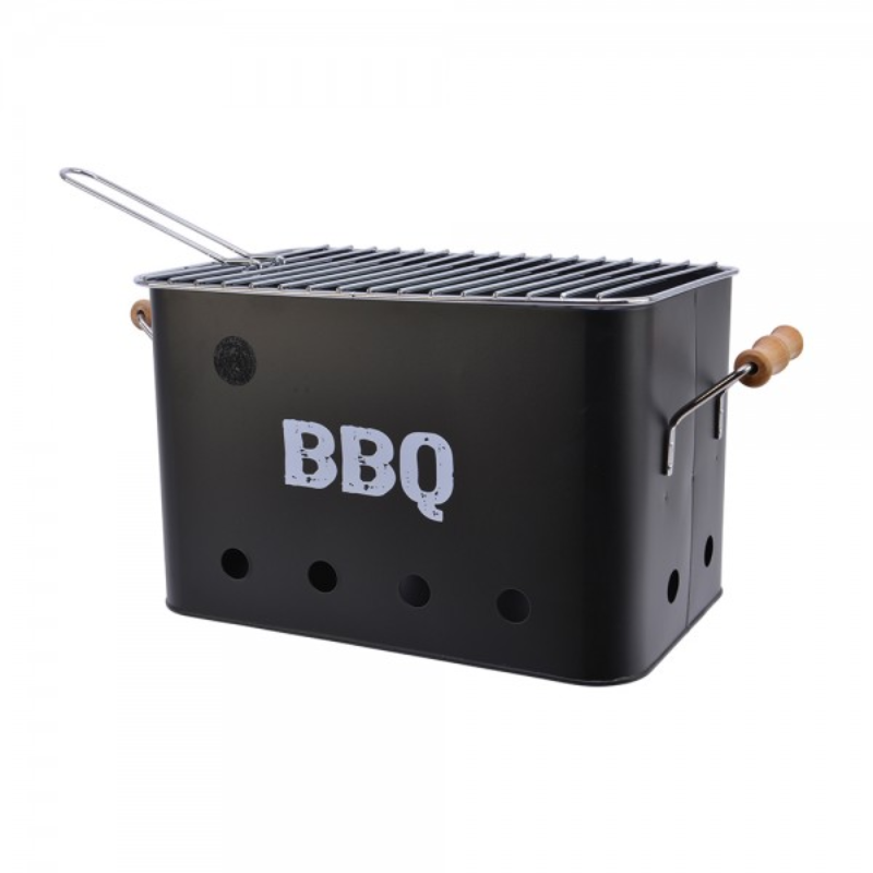 Barbacoa Grill De Color Negro 21x32,5x21cm Bbq_0