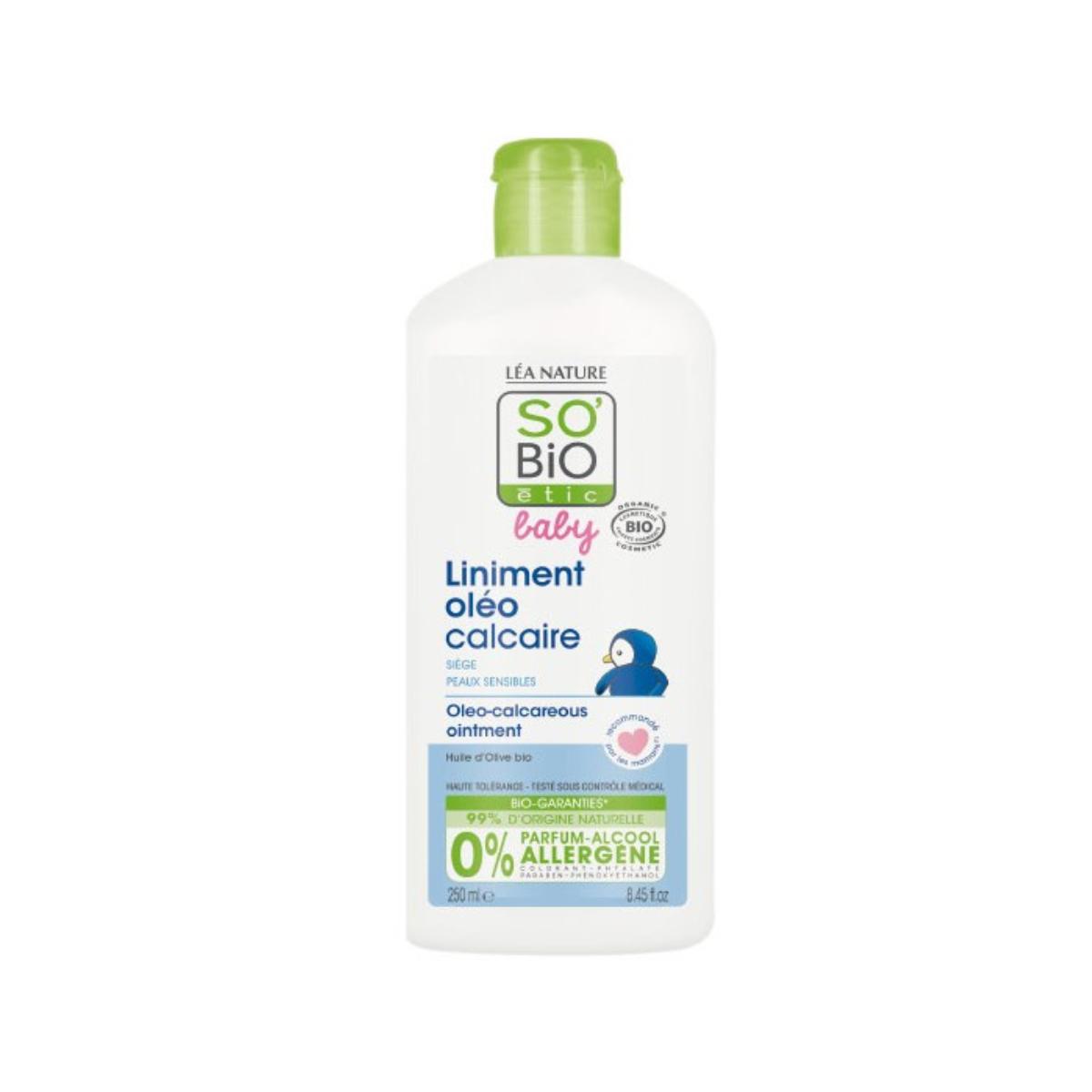 Óleo de lima-bebé So'Bio étic 250 ml