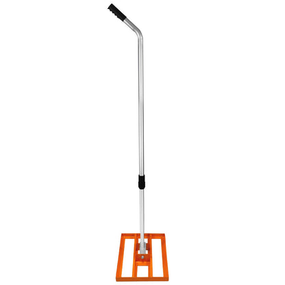 T-mech Rastrillo De Nivelación De Césped De Jardín De 50cm - Naranja_4