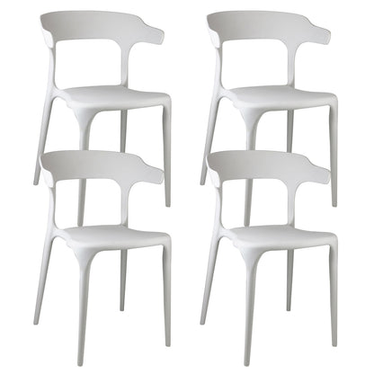 Pack 4 Sillas De Exterior Apilables Madonna 74,3x47x47cm Thinia Home_0