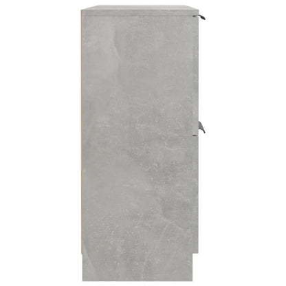 Aparador De Madera Contrachapada Gris Hormigón 60x30x70 Cm / Vetonek_5