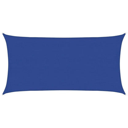 Vidaxl Toldo De Vela Rectangular Hdpe Azul 160 G/m² 4x7 M_0