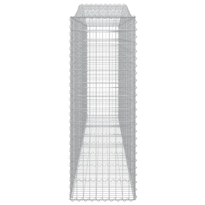 Cestas Gaviones 4 Uds Forma De Arco Hierro 400x50x140/160 Cm_4