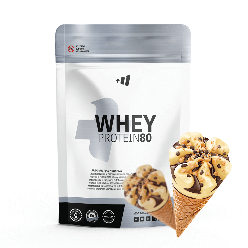 Whey Protein80 - 500g - Helado De Vainilla - Aumenta La Masa Muscular - Masmusculo_0