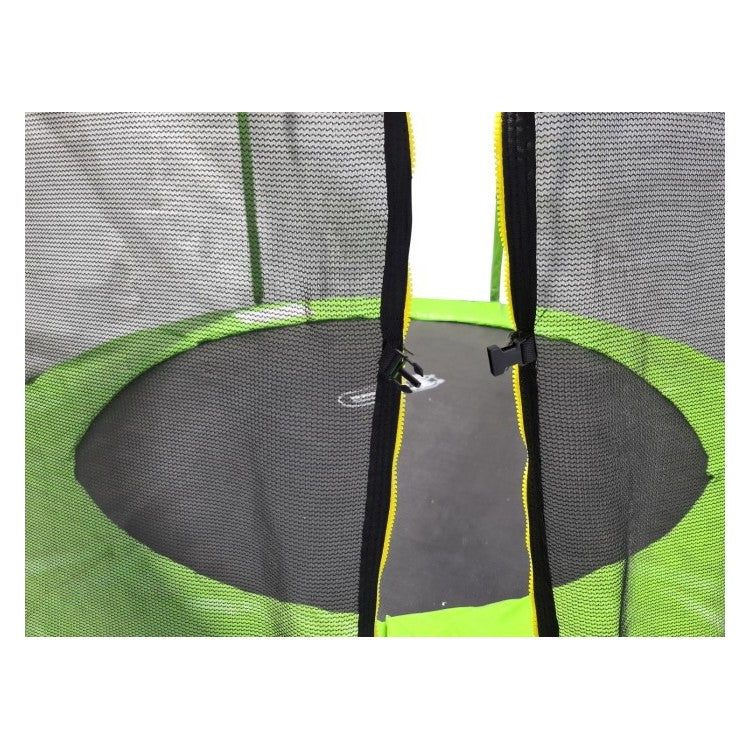 Cama Elastica Masgames Force 244 Con Red Protectora, Escalera Y Anclajes._3