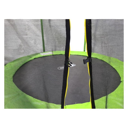 Cama Elastica Masgames Force 244 Con Red Protectora, Escalera Y Anclajes._3