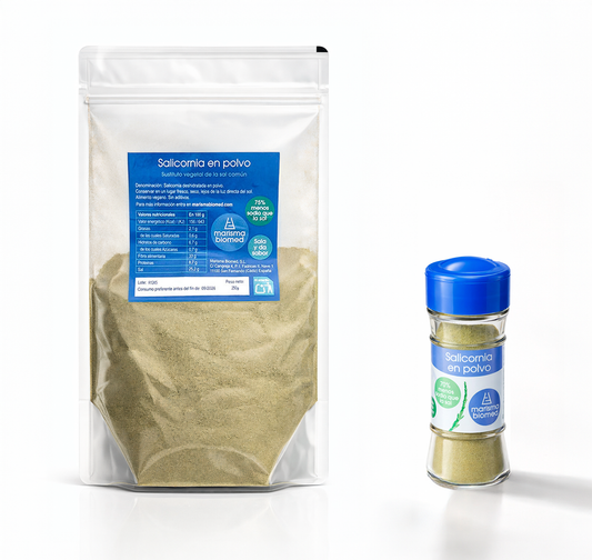 Pack Sal De Salicornia Para Uso Diario – Granel 250 G + Salero 28 G_0