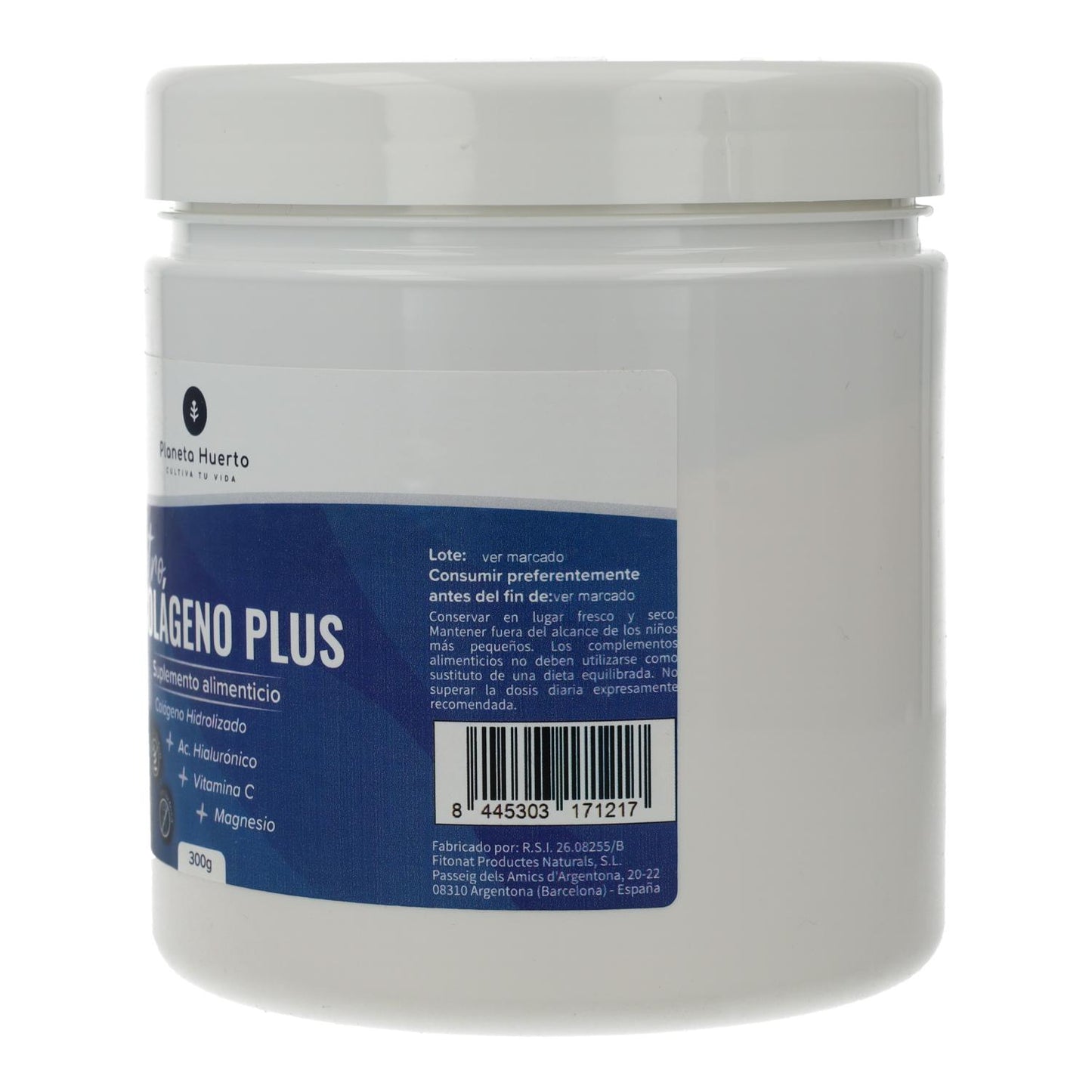 Colagénio Plus sabor neutro Planeta Huerto 300 g