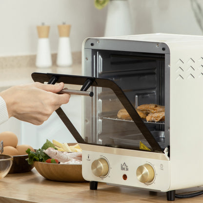 Homcom Horno Eléctrico Sobremesa 15 Litros 1000w Con Temperatura Hasta 230 ℃_4