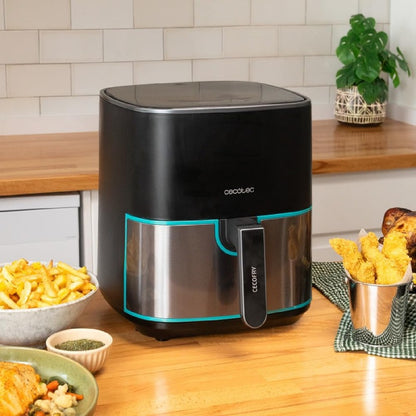 Freidora De Aire Sin Aceite De 5,5 L Cecofry Fantastik Inox 5500 Air Fryer 1700 W, 9 Menús, Acabados En Acero Inoxidable, Tecnología Perfectcook, 80_3