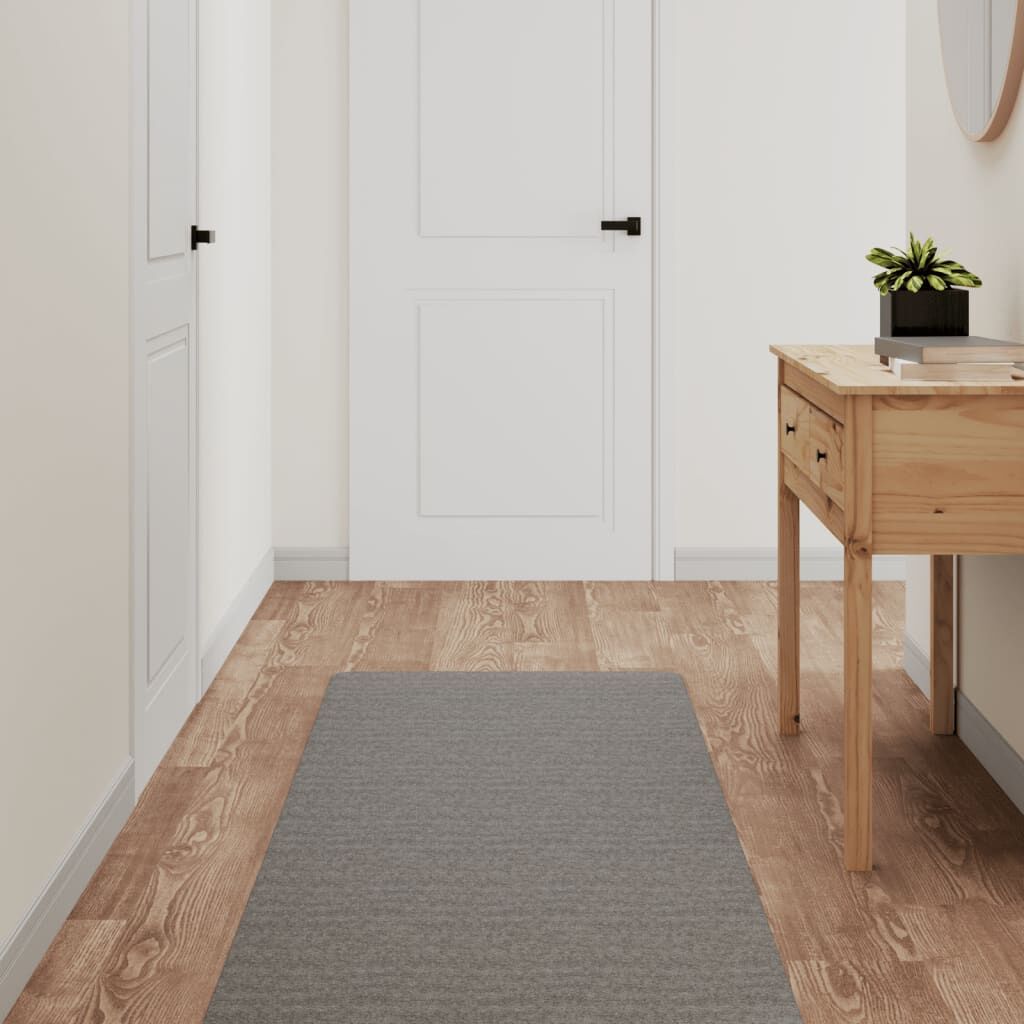 Vidaxl Alfombra De Pasillo Gris 60x180 Cm_1