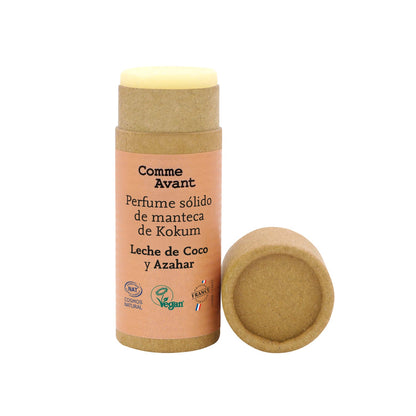 Perfume Sólido Dulce Y Afrutado Con Manteca De Kokum - Leche De Coco Y Azahar_0