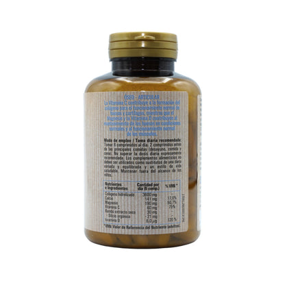 Colagénio com magnésio + silício orgânico + vitaminas C e D, 180 comprimidos. NaturTierra