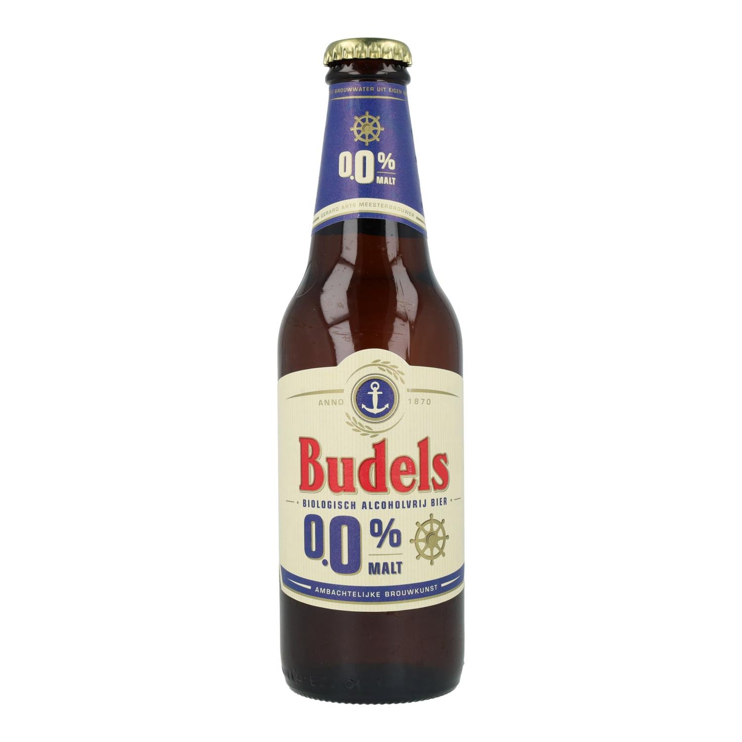 Cerveja Biológica Budels 0% Malte, 30 cl
