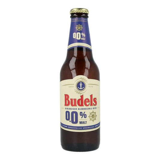 Cerveja Biológica Budels 0% Malte, 30 cl