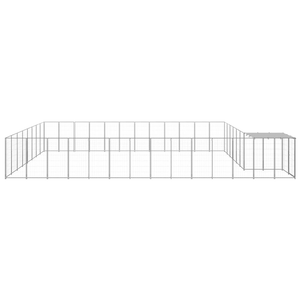 Perrera Plateada 30,25 M² Acero_2