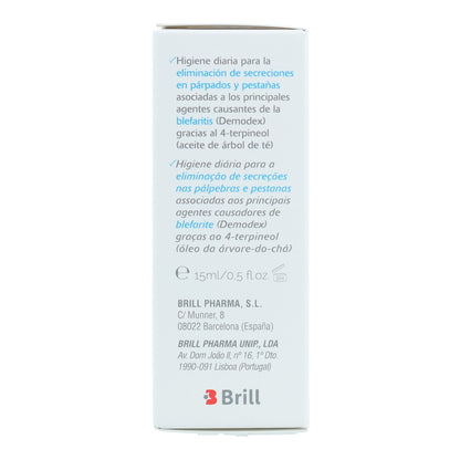 Gel de Limpeza para Pálpebras Ectodol, Brill Pharma 15 ml