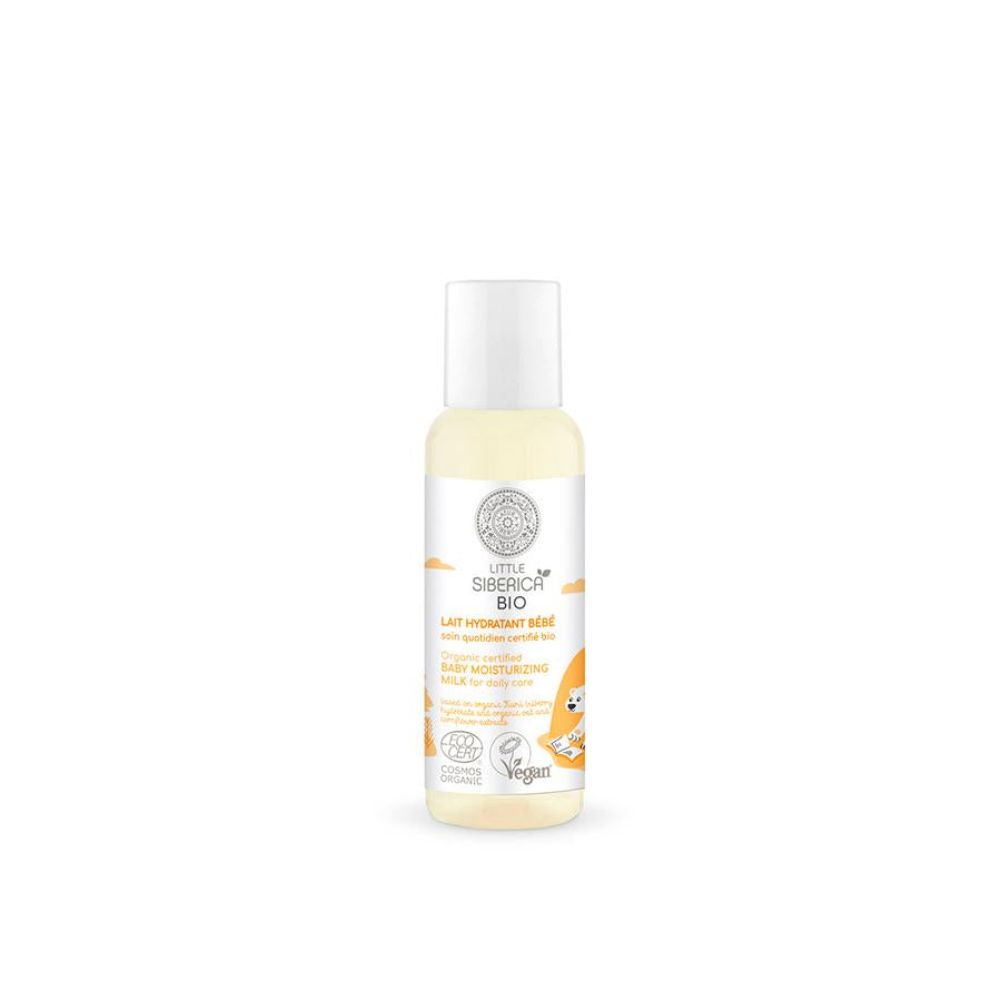 Natura Siberica Leite Hidratante Orgânico Cuidado Diário para Bebés 250 ml