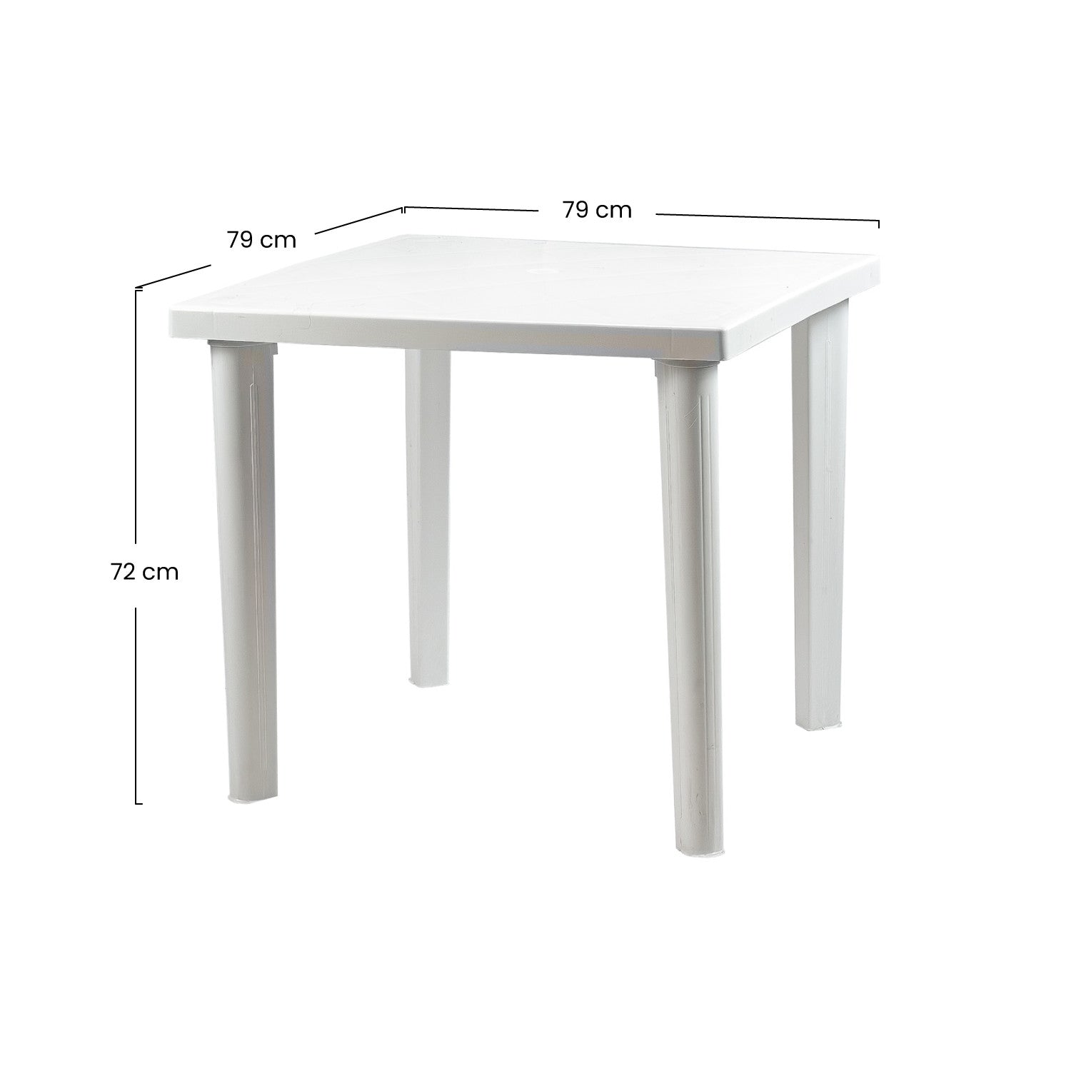 Mesa De Resina Cuadrada Elegia 79x79x72cm 7house_2