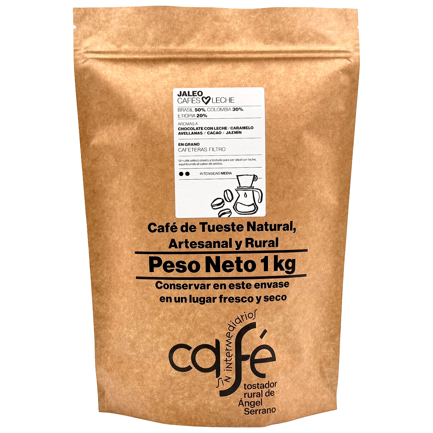 Cafe Sin Intermediarios Café Colombia Jaleo En Grano Para Filtro 1 Kg_0
