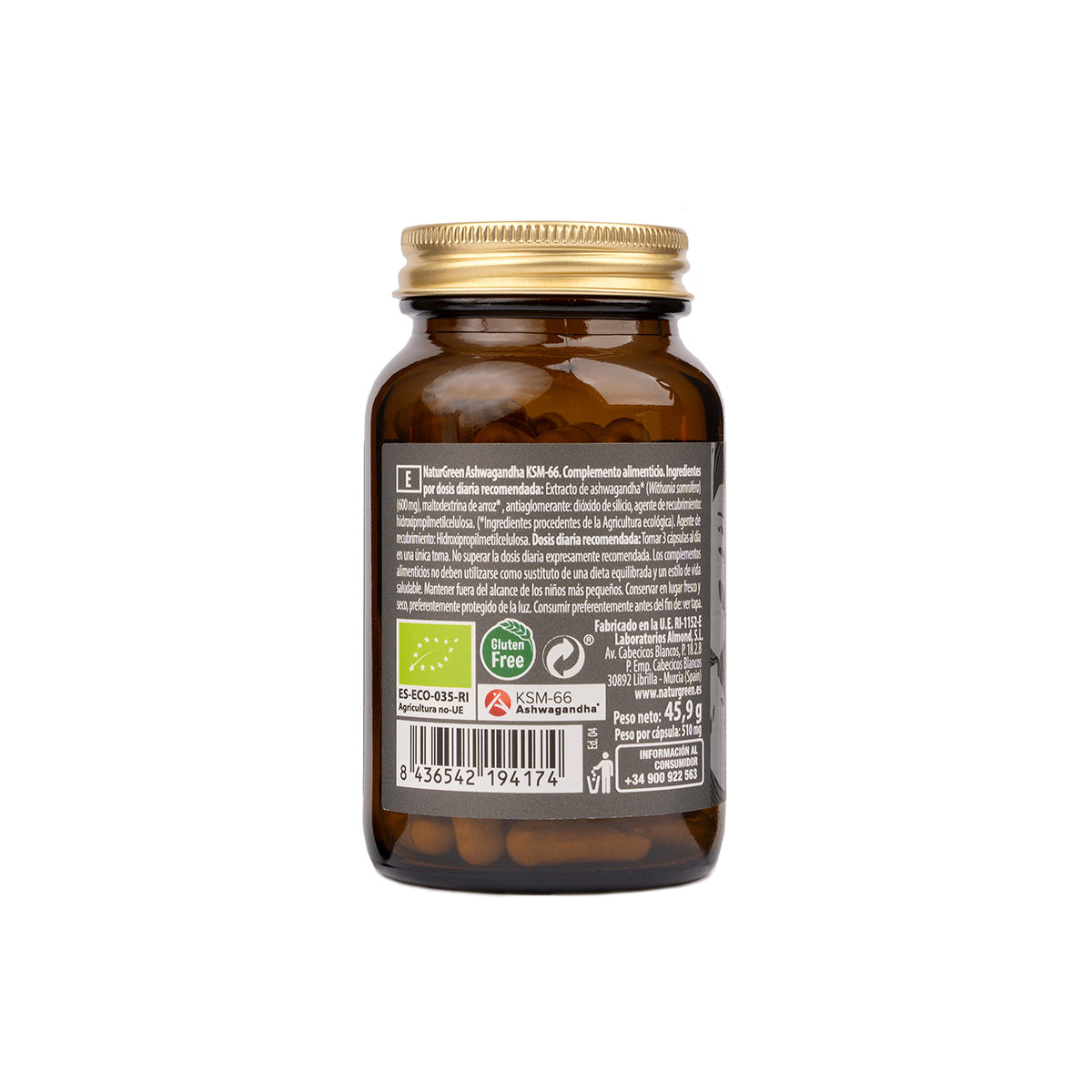 NaturGreen Experience Memória Cérebro Bio 90 cápsulas