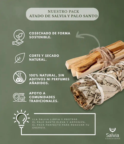 Atado De Salvia Blanca Ecológica | Frisafran 5 Ud_4