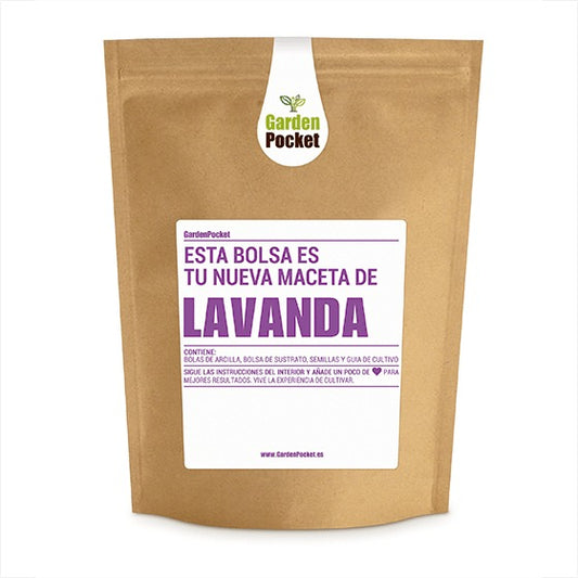Kit de Jardim Aromático de Bolso: Lavanda