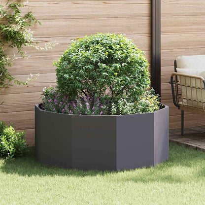 Jardinera Negro 120 X 120 X 50 Cm Acero_1