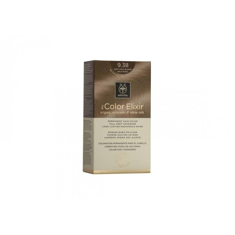 Tinta My Color Elixir N9.38 Louro Dourado Perolado Muito Claro Apivita