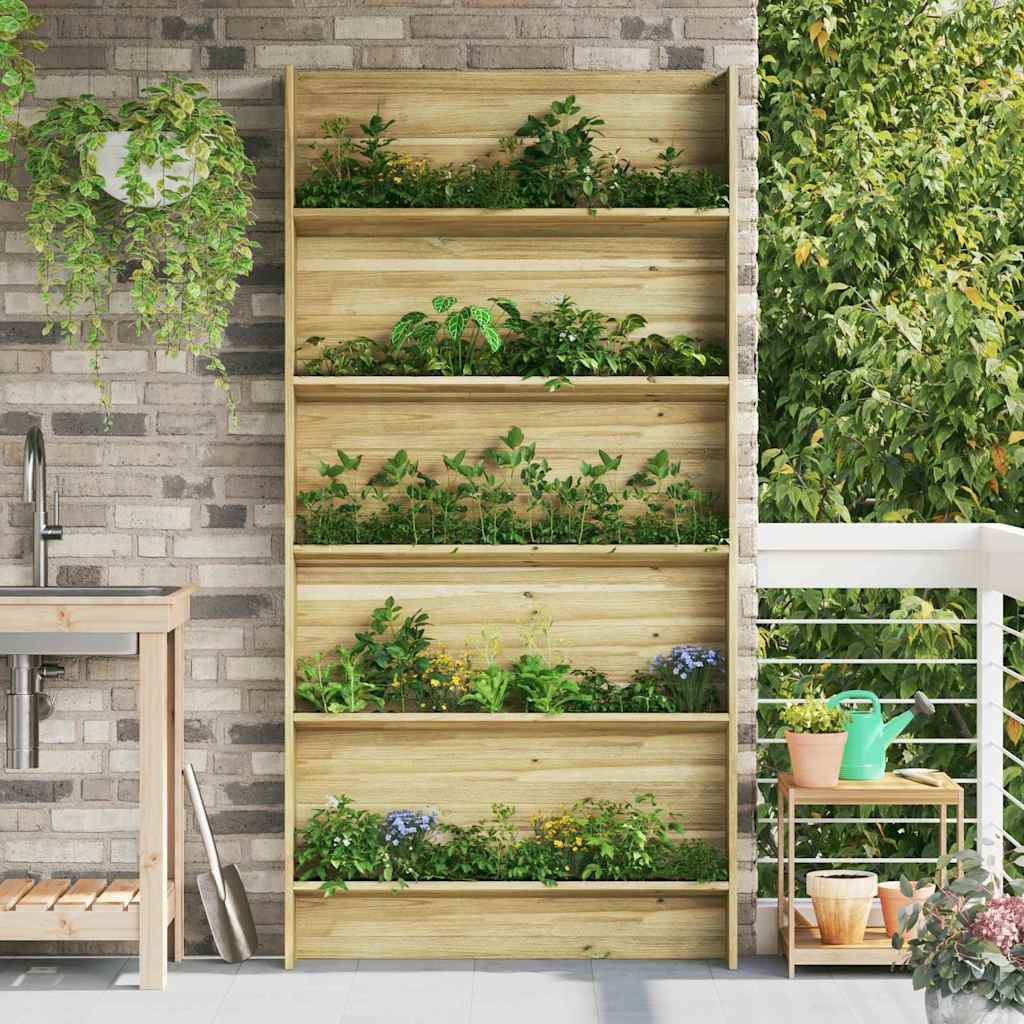 Estanterías Para Plantas Marrón 90 X 15 X 180 Cm_1