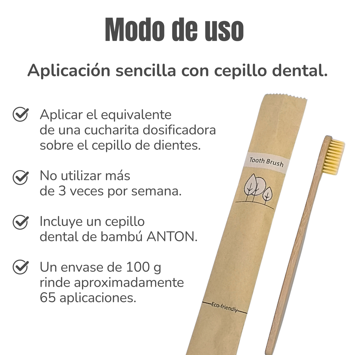 Polvo dental natural para perros y gatos – Limpieza dental, sarro y mal aliento – 100 g_4