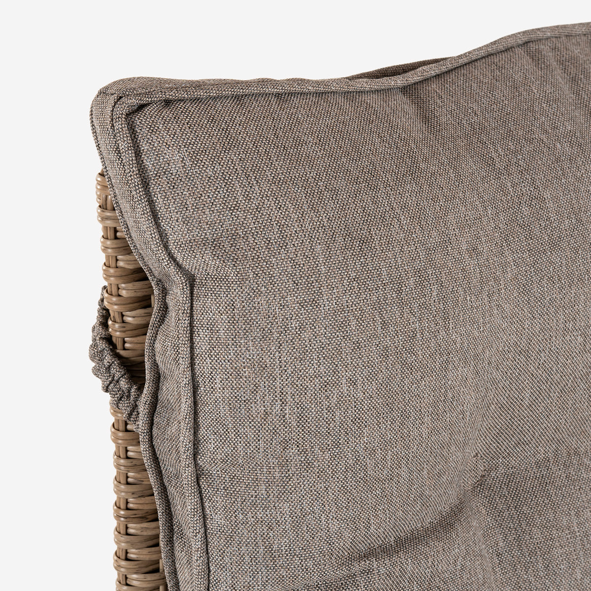 Pack 6 Sillones De Exterior Reclinables, Tamaño: 63x67x120 Cm, Aluminio Y Rattán Sintético Color Natural, Cojín Marrón_4