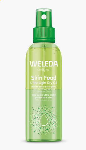 PRESENTE - Óleo Seco Ultraleve Skin Food Weleda 100 ml
