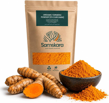 Cúrcuma En Polvo Bio - 500g | Superalimento Ecológico Vegano Para Batidos, Smoothies Y Zumos, Sin Azúcares Añadidos_0