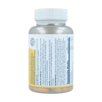 Complexo B 75 A/R 100 Vcaps Solaray 