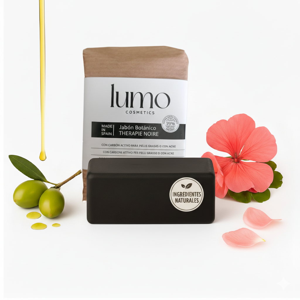 Jabón De Carbón Activo Orgánico – Limpieza Profunda · Natural, Vegano Y Artesanal – Lumo Cosmetics_0
